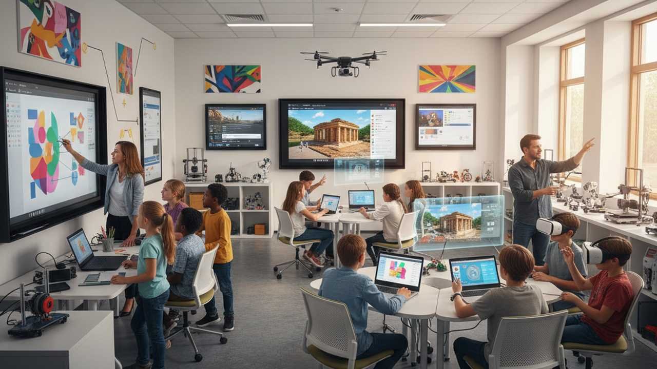 Tools Supporting Creative Lesson Planning and Delivery in Schools