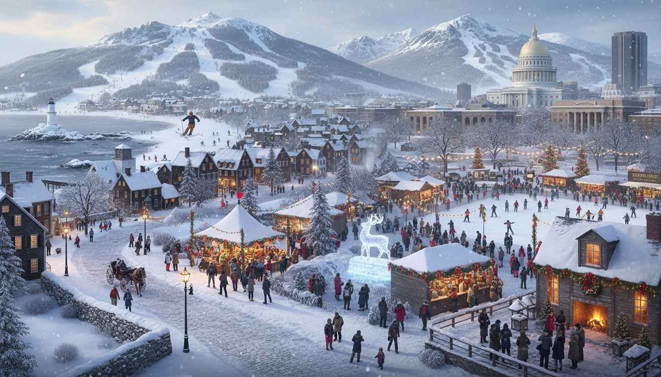 Best Places To Visit In New England In The Winter For Seasonal Experiences