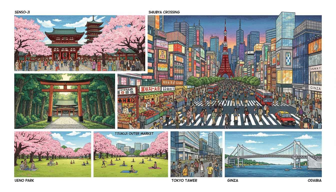 Best Places To Visit In Tokyo For First Timers