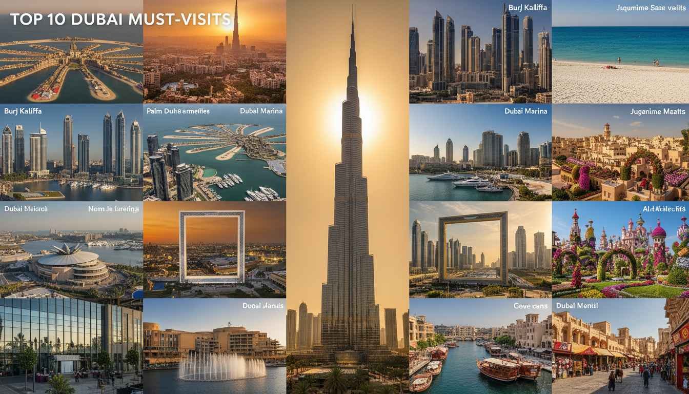 Top Ten Places To Visit In Dubai Top Ten Places To Visit In Dubai