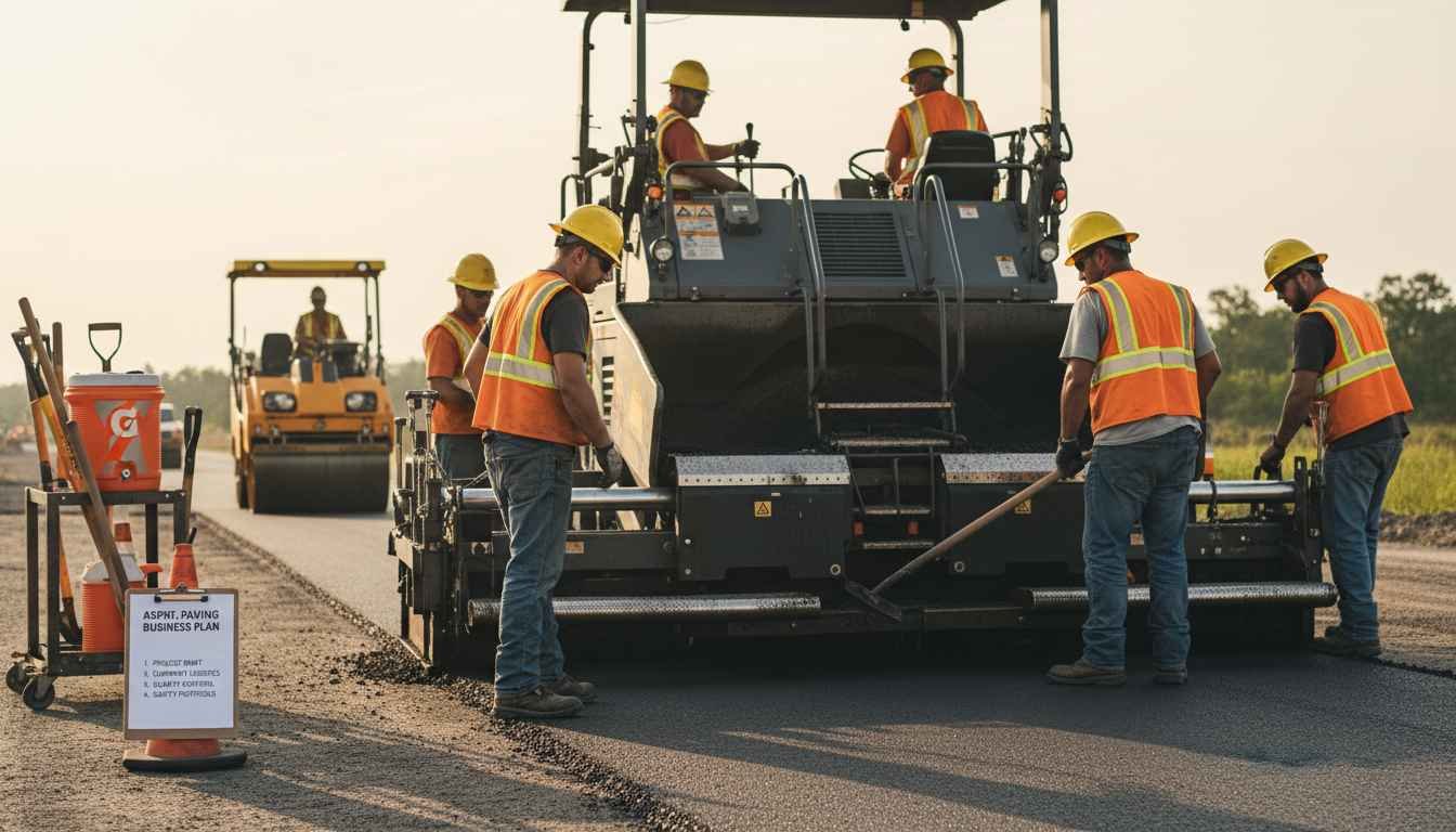 Asphalt Paving Business Plan Guide for Maximum Efficiency and Profit