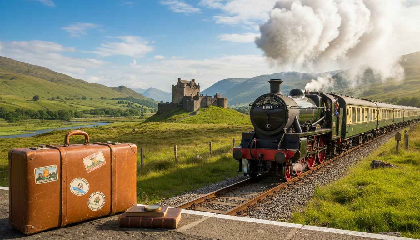 BEST PLACES TO VISIT IN SCOTLAND BY TRAIN