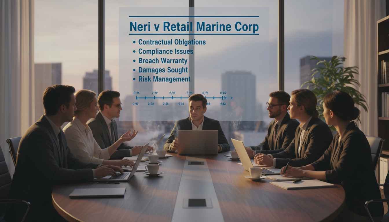 Neri v Retail Marine Corp A Comprehensive Overview for Retail Professionals
